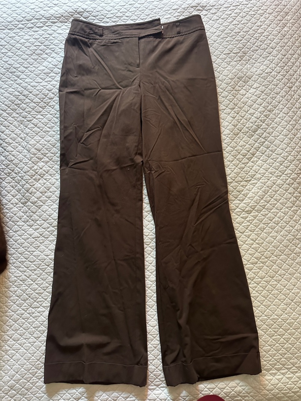Apt. 9 Dark Brown Wide-Leg Pants